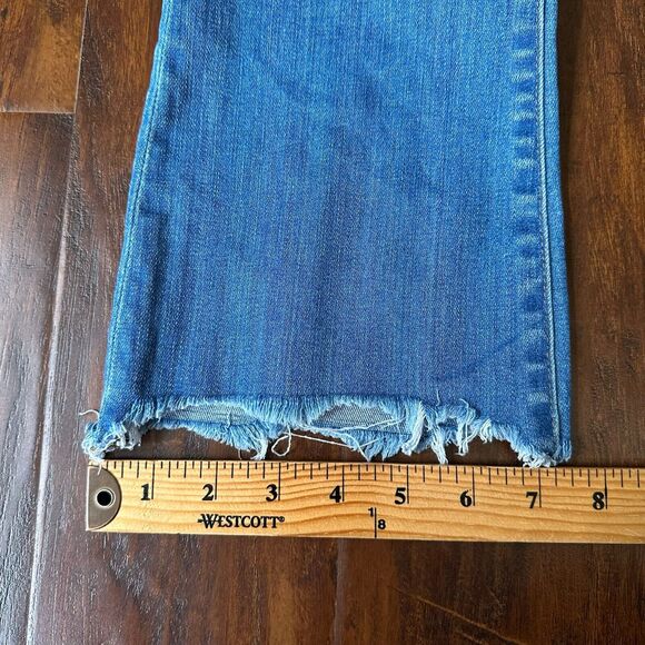 MADEWELL Cali Demi-Boot Jeans Chewed-Hem Edition Exposed Buttons #G0997 - Picture 15 of 15